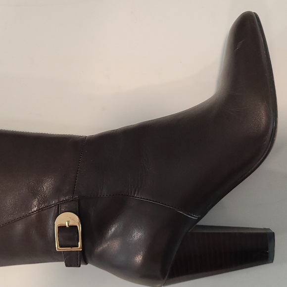 Mark Fisher shayna Brown multi leather boots - Picture 4 of 15